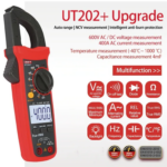 True RMS Digital Clamp Meter UT202+
