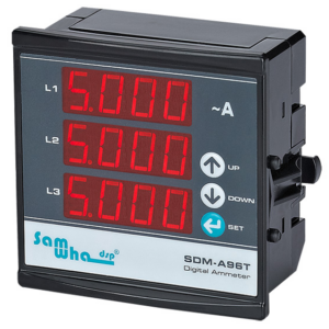 3 Phase Digital Ammeter SDM-A96T