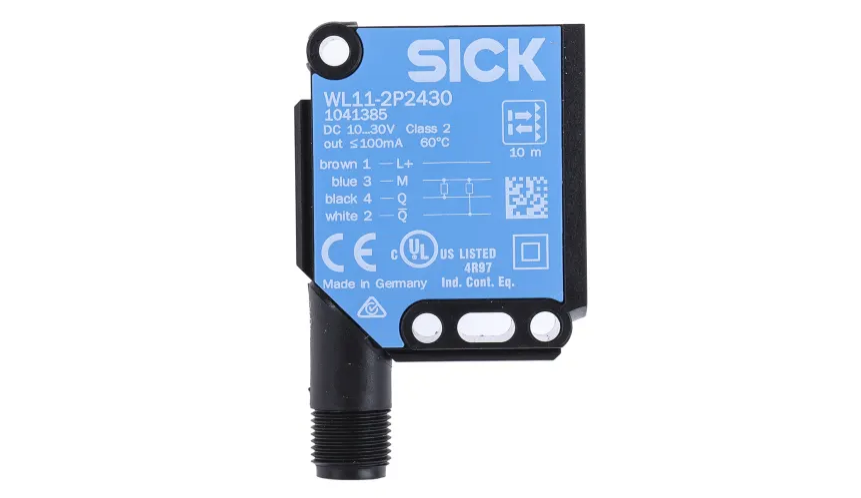 SICK Retroreflective Photoelectric Sensor, Block Sensor, 150 mm → 10 m Detection Range