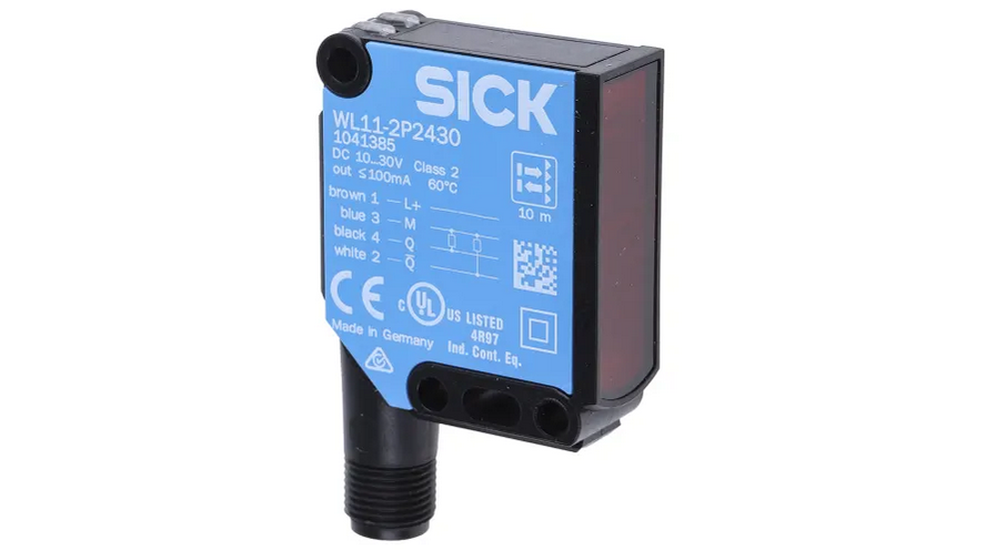 SICK Retroreflective Photoelectric Sensor, Block Sensor, 150 mm → 10 m Detection Range - Image 2
